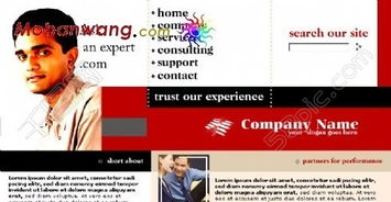 免費(fèi)下載商務(wù)咨詢公司網(wǎng)頁P(yáng)SD模板，編號(hào)15306406，專業(yè)設(shè)計(jì)助力品牌升級(jí)